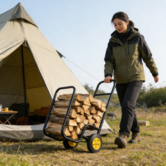 Firewood Log Cart Carrier - Wood Moving Equipment