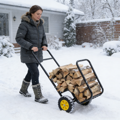 Firewood Log Cart Carrier - Wood Moving Equipment